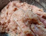 肉だけで簡単💫ふわふわミートボール作り方2写真