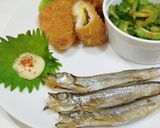 うちの☆ししゃも・小型魚❣下処理は爪楊枝作り方24写真