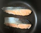 超簡単😉鮭のタラコチャンチャン焼き作り方4写真