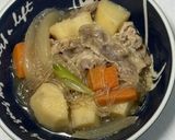昭和の食堂風の肉じゃが（減塩）作り方5写真