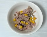 レンチンで！ピーマンのツナコーン詰め🌽作り方3写真