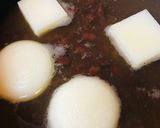 小豆缶１個でつくる黒蜜ぜんざい／おしるこ作り方1写真
