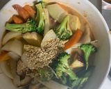 お一人様味噌トマト味根菜たっぷり野菜炒め作り方22写真
