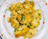 これが鶏むね肉の実力だっ！ニラまみれ焼き作り方17写真