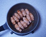 にんじんの豚バラ肉巻き作り方4写真