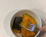 かぼちゃとレーズンの黒糖ロールサンド作り方2写真