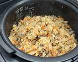 栄養◎ひじきの炊き込みご飯作り方4写真
