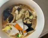 ゴロゴロ野菜と魚肉のキムチレモン味炒煮風作り方13写真
