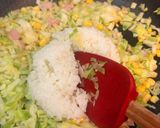 お子様にも！かさ増しキャベツチャーハン作り方3写真