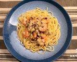 レンチンで簡単！エビとあさりのペペロンチーノ作り方10写真