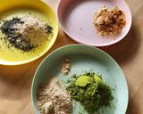 簡単節約☆八つ橋☆おもてなし☆きな粉作り方2写真