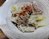 白菜と豚肉の無水鍋煮作り方5写真