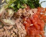 ツナとトマトの冷製パスタ作り方2写真