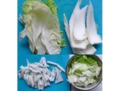 お手軽に！白菜＆人参＆豚コマの中華丼作り方3写真