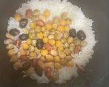 市販の蒸し豆で豆ご飯作り方3写真