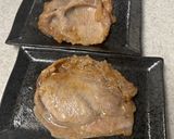 豚ロース肉の味噌漬け焼き♪舞茸のせ作り方2写真