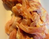 ズッキーニと鶏せせりのわさびポン酢焼き！作り方1写真