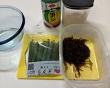 【超簡単副菜】もずくとオクラの和え物作り方1写真