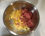 黄金比！豆腐入りジューシーハンバーグ作り方5写真