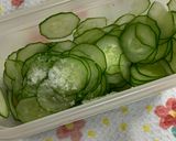 もずくときのこ酢の物作り方1写真