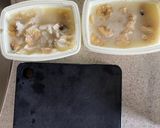 白くまアイス風バナナ🍌入り作り方4写真
