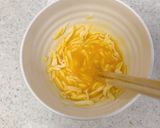 ライスペーパーピザ♪パジルベーコンチーズ作り方1写真