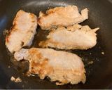豚肉の酒粕と味噌漬け込み焼き♪作り方7写真