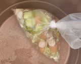 湯煎で作る🍲具だくさんの野菜スープ作り方8写真