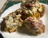 フレンチトーストのポテサラ乗せ作り方12写真