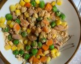 全てレンジオイデミソース味オムライス弁当作り方4写真