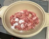 味噌味の割り下で♪豚肉の味噌すき焼き作り方4写真