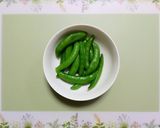 超簡単今夜の夕飯スナップエンドウエビマヨ作り方6写真