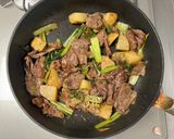 牛肉とじゃがいものオイスターソース炒め作り方9写真