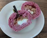 ビーツ生地のりんごパン作り方11写真