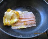 クリームチーズとベーコンエッグサンド😋作り方4写真