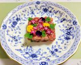 クリスマスディナー！マグロとサルサの前菜作り方5写真