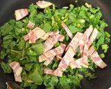 三浦野菜の大根の葉っぱ🍃＆ベーコンピザ🥓作り方1写真