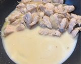 鶏胸肉とブロッコリーのクリームパスタ作り方6写真