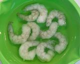 塩水解凍⭐︎冷凍　海老/シーフードミックス作り方3写真