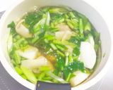 大豆ミートで作る水餃子とカブのスープ♪作り方6写真