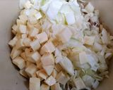 簡単夕飯昼食薩摩芋キャベツミネストローネのスープ作り方7写真