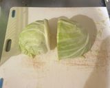 キャベツの千切り作り方1写真