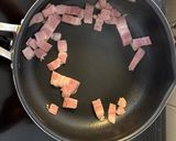 ベーコンと厚揚げのあんかけうどん作り方1写真