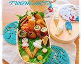 キャラ弁　アイス&ソフトクリーム弁当作り方5写真