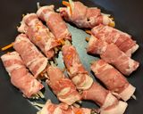 冷凍ごぼうにんじんで簡単肉巻き作り方3写真