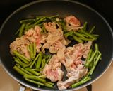 豚肉と空芯菜のマヨしょう油炒め作り方3写真