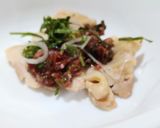 茹鶏もも肉の大葉梅叩きチキンスープ付き作り方11写真