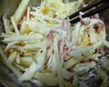 じゃがいもとコーンのみそだれチヂミ作り方1写真