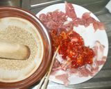 納豆キムチ鍋♪簡単豚肉ニラ豆腐作り方3写真