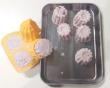 カヌレ型で。一口ジャム＆チーズアイス作り方3写真